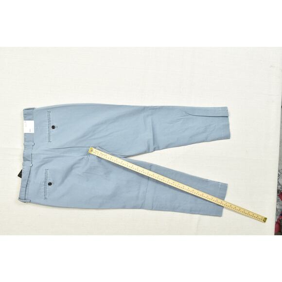 Men's Express 31x30 Light Blue Chino Pleated Skinny Dress Pants Cotton NEW - Picture 5 of 8
